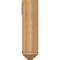 Ekena Millwork Olympic Arts and Crafts Rough Sawn Bracket w/ Offset Brace, Western Red Cedar, 8"W x 26"D x 30"H BKT0806X26X30OLY03RWR - alternate 3